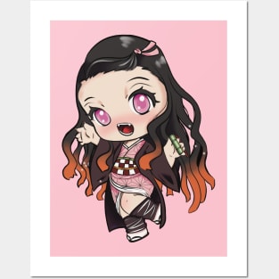 Cute Nezuko Posters and Art